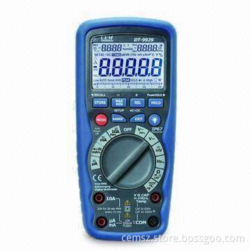 Digital Multimeter with True RMS, 4,000 Digital Display Counts and IP67 Rating